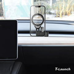 Model 3/Y Dashboard Magsafe Phone Holder for Tesla- Magnetic Mobile Phone Holder - T-Launch