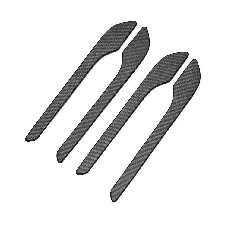 Model 3/Y Door Handle Cover (Carbon Fiber Pattern ABS) for Tesla (2017+) (4 PCS) - T-Launch