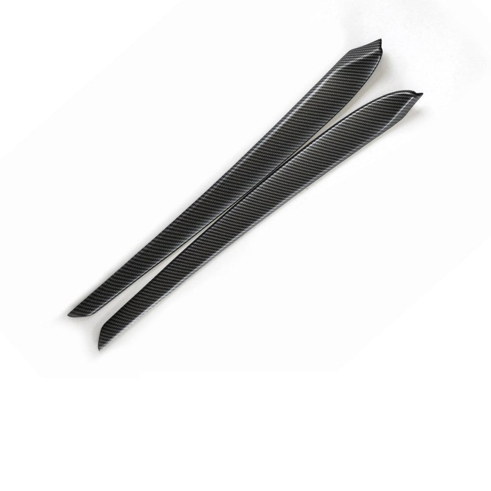 Model 3/Y Door Trim Cover Wrap ABS Matte Carbon Fiber Pattern (2 PCS) for Tesla (2021-2023) - T-Launch