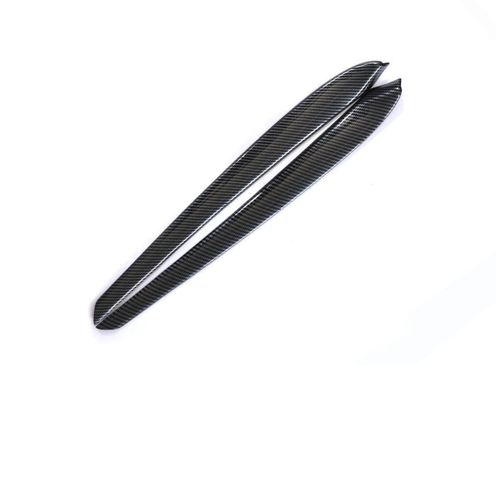 Model 3/Y Door Trim Cover Wrap ABS Matte Carbon Fiber Pattern (2 PCS) for Tesla (2021-2023) - T-Launch