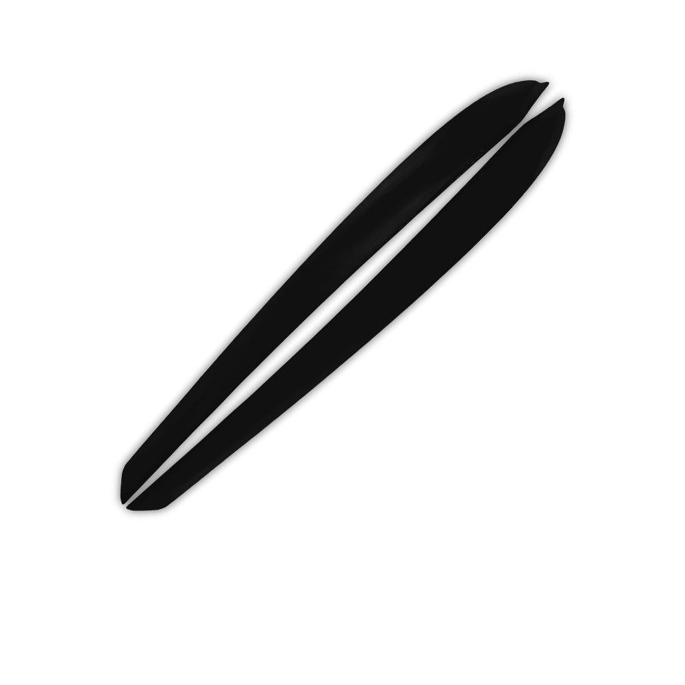 Model 3/Y Door Trim Cover Wrap ABS Matte Carbon Fiber Pattern (2 PCS) for Tesla (2021-2023) - T-Launch