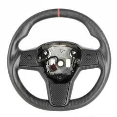 Model 3/Y Full Carbon Fiber Steering Wheel - T-Launch