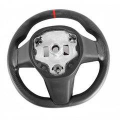 Model 3/Y Full Carbon Fiber Steering Wheel - T-Launch