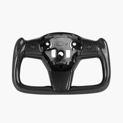 Model 3/Y Full Carbon Fiber Yoke Steering Wheel - T-Launch