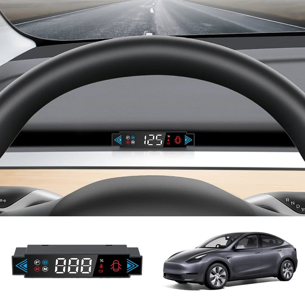 Model 3/Y Head Up Display Code Table for Enhanced Driving Safety for Tesla(2017-2023) - T-Launch