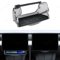 Model 3/Y Hidden Foldable Central Control Screen Lower Storage Box for Tesla - T-Launch