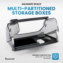 Model 3/Y Hidden Foldable Central Control Screen Lower Storage Box for Tesla - T-Launch