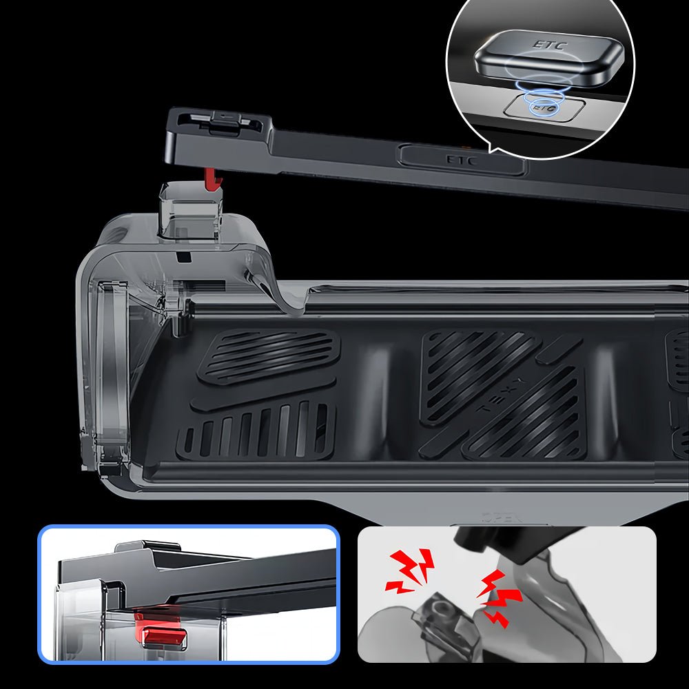 Model 3/Y Hidden Foldable Central Control Screen Lower Storage Box for Tesla - T-Launch