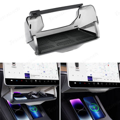 Model 3/Y Hidden Foldable Central Control Screen Lower Storage Box for Tesla - T-Launch