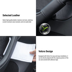 Model 3/Y Inner Door Handle Leather Protective Cover for Tesla(4PCS) - T-Launch