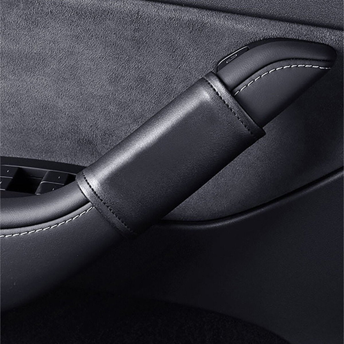 Model 3/Y Inner Door Handle Leather Protective Cover for Tesla(4PCS) - T-Launch