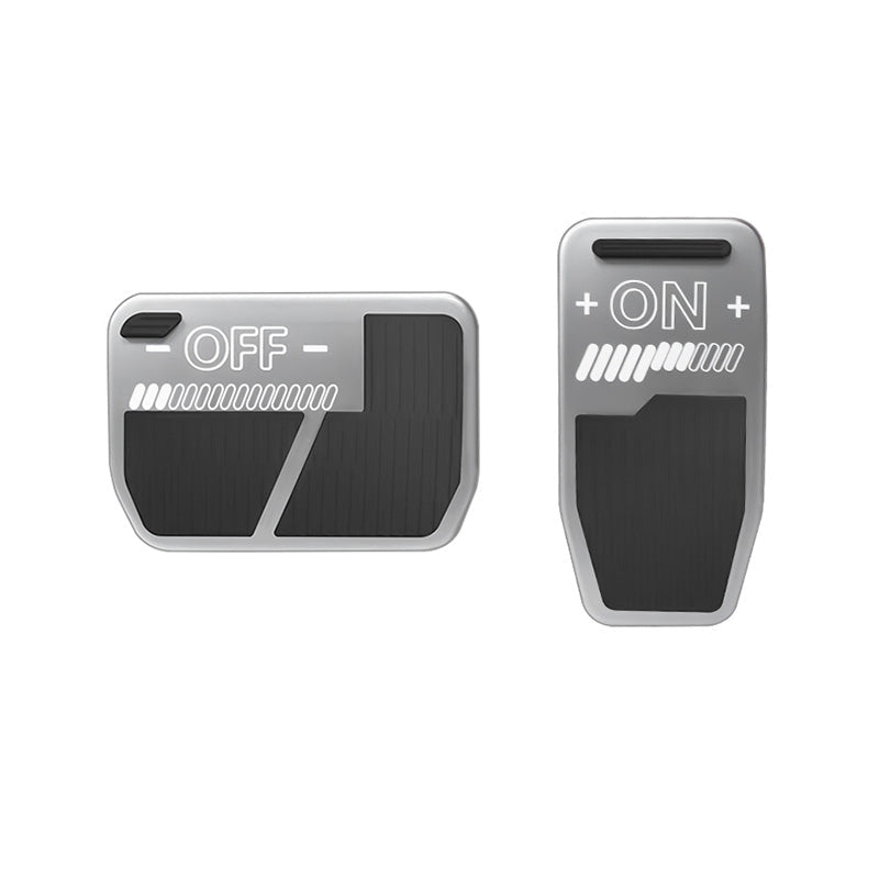 Model 3/Y Performance Alloy Pedals, Non-Slip Metal Brake Pedal Cover (2017-2023) - T-Launch