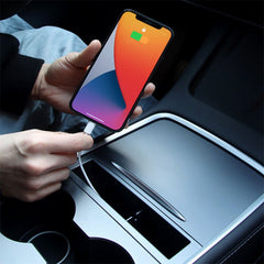 Model 3/Y Phone Storage Organizer Central Control Storage Box For Tesla(2021-2023) - T-Launch