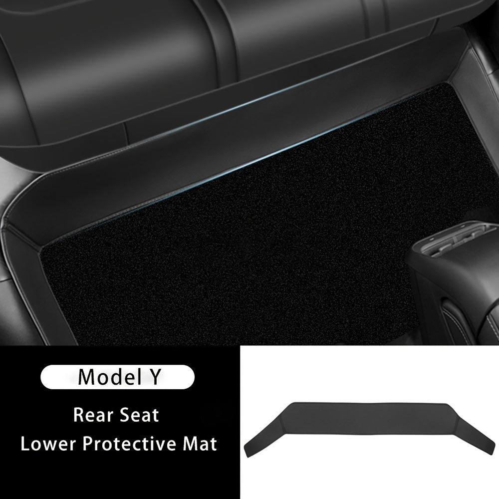 Model 3/Y Rear Seat Lower Protective Mat (Suitable for 2024+ Model 3 Highland) - T-Launch