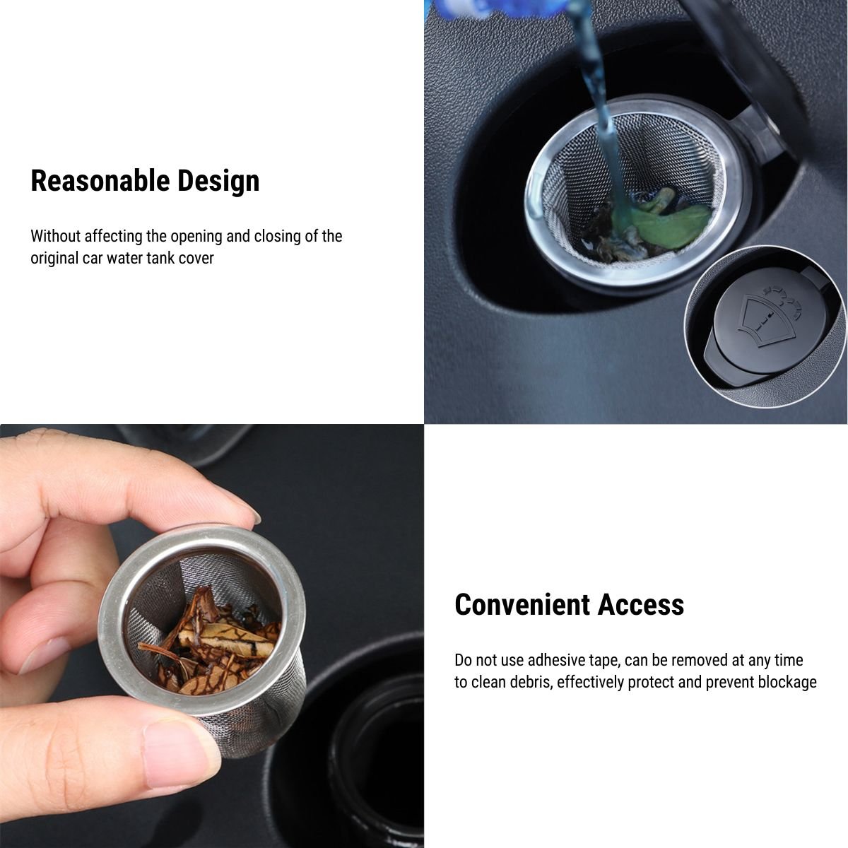 Model 3/Y Stainless Steel Wiper Filter For Tesla - T-Launch