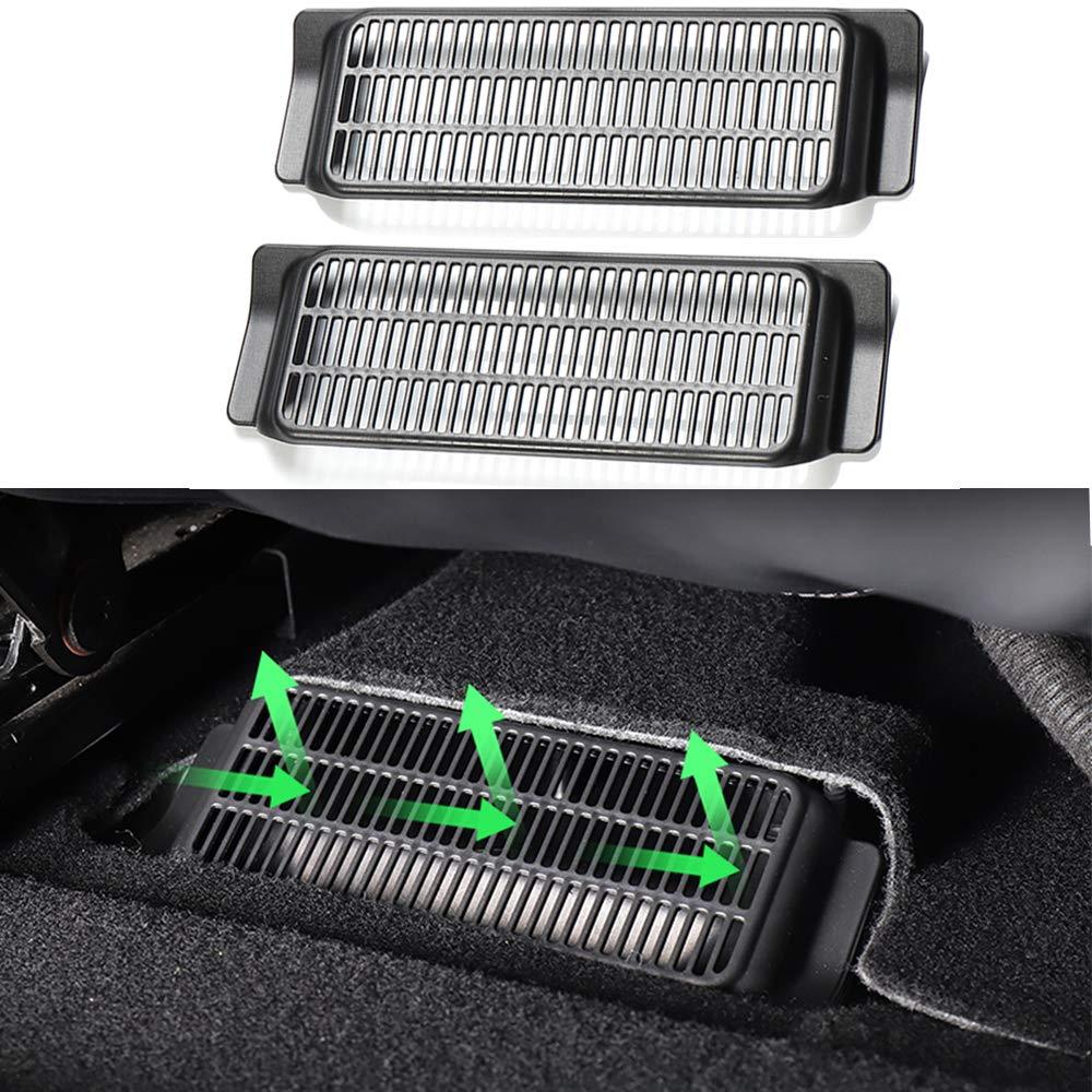 Model 3/Y Under Front Seat Air Vent Covers (1 Pair) for Tesla(2017-2023) - T-Launch