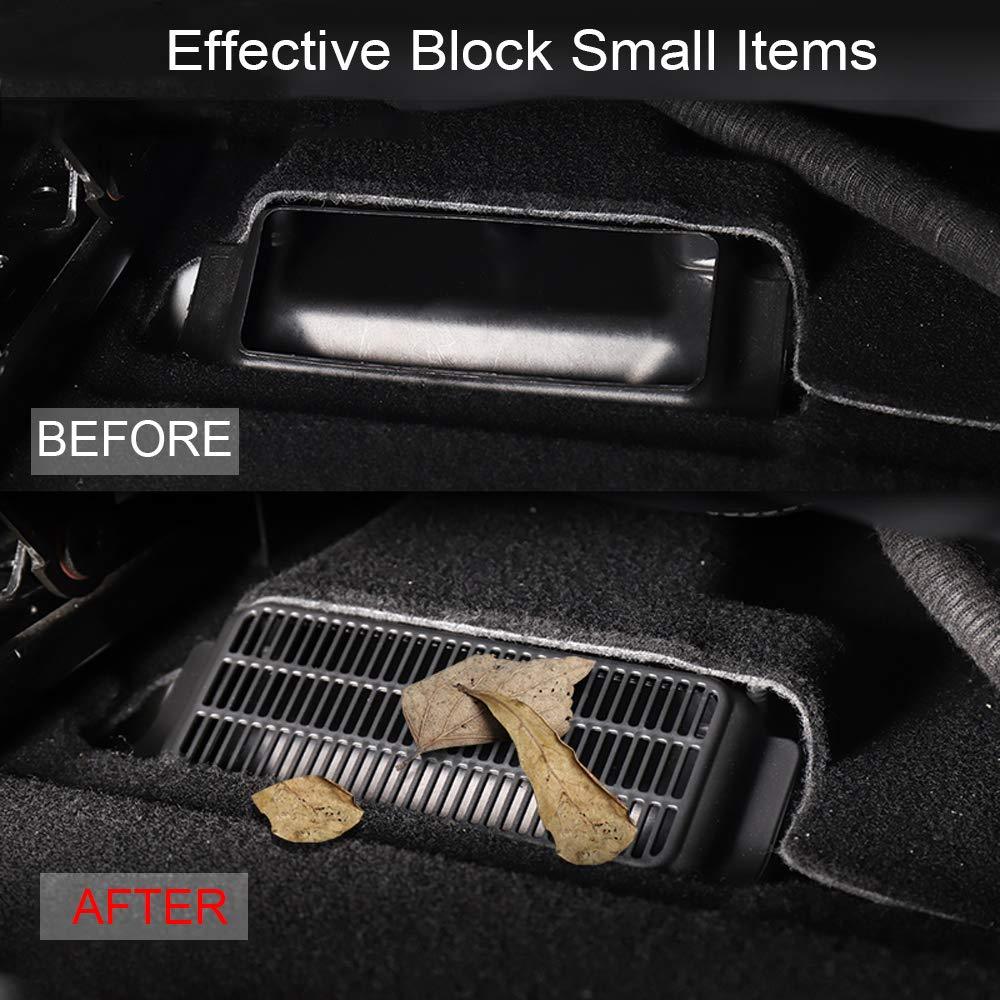 Model 3/Y Under Front Seat Air Vent Covers (1 Pair) for Tesla(2017-2023) - T-Launch