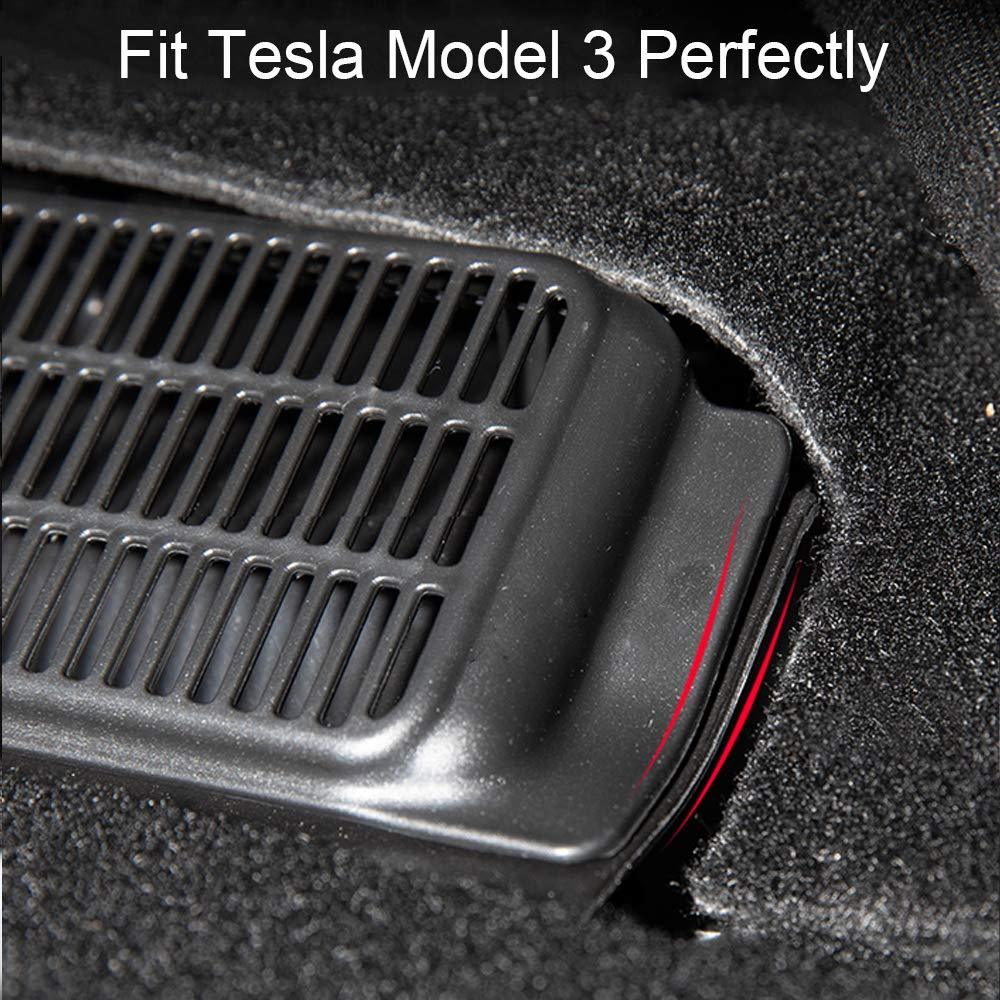 Model 3/Y Under Front Seat Air Vent Covers (1 Pair) for Tesla(2017-2023) - T-Launch