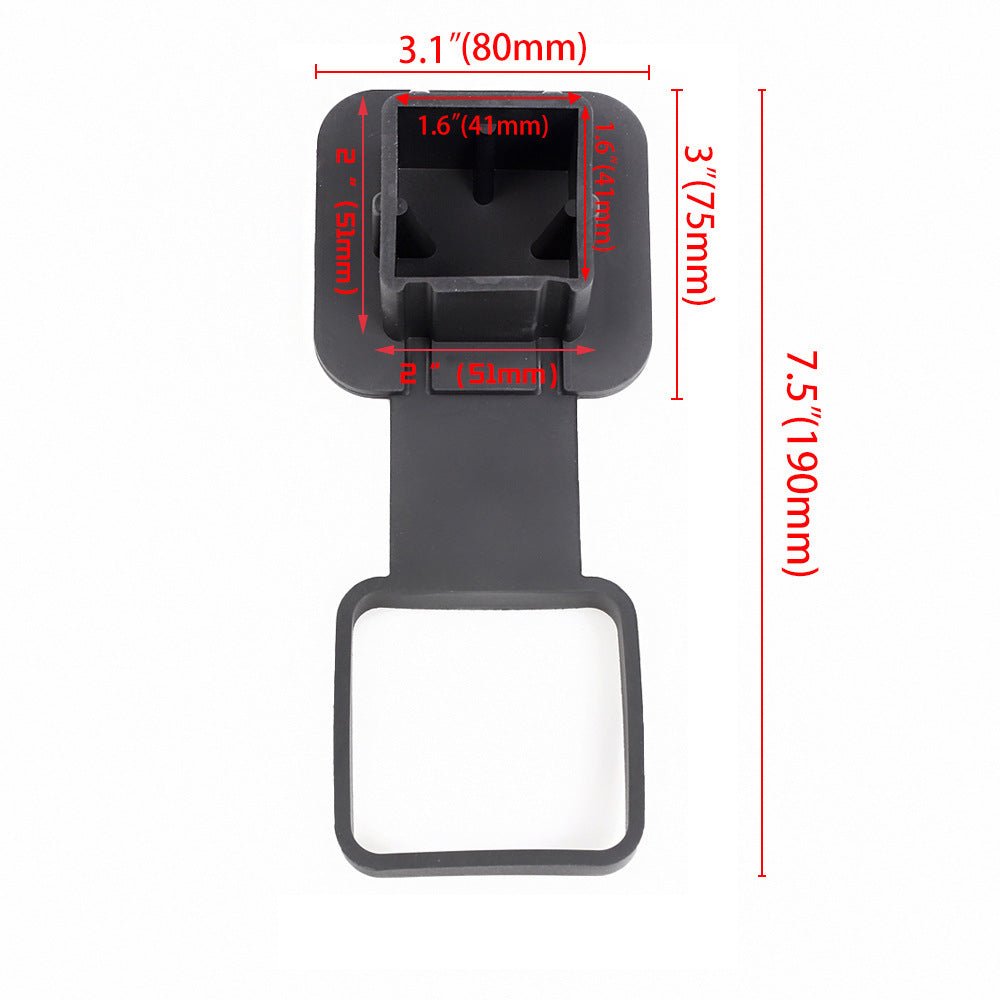 Model 3/Y/S/X 2-Inch Tow Hitch Dust Plug Protective Cover Towing Cover - T-Launch