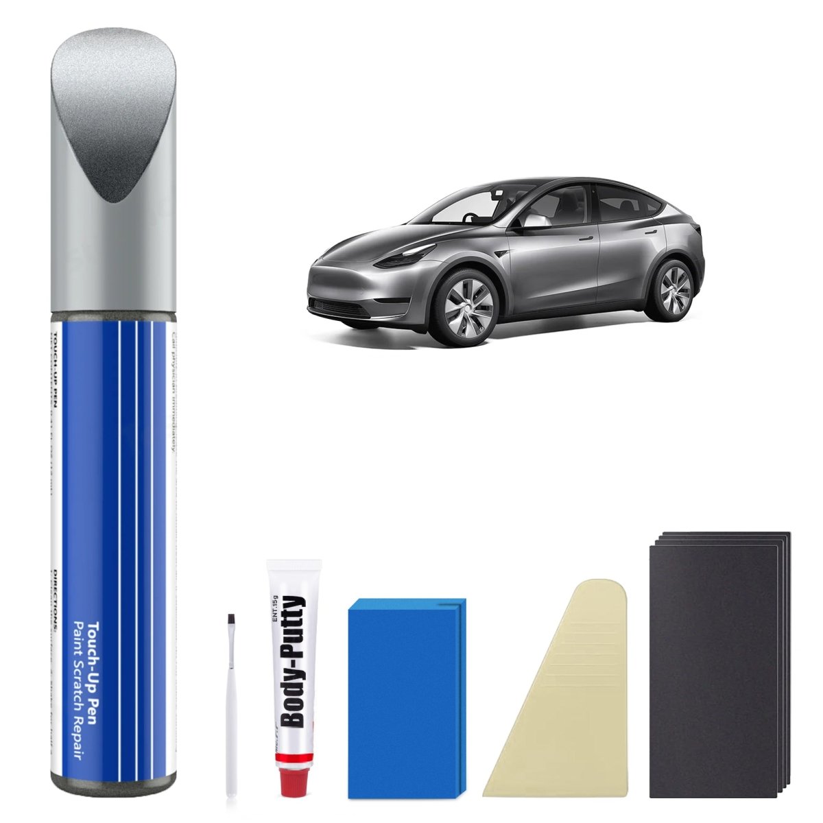 Model 3/Y/S/X Car Body Color Paint Repair Pen Kit for Tesla - OEM Original Touch Up Paint Pen - T-Launch