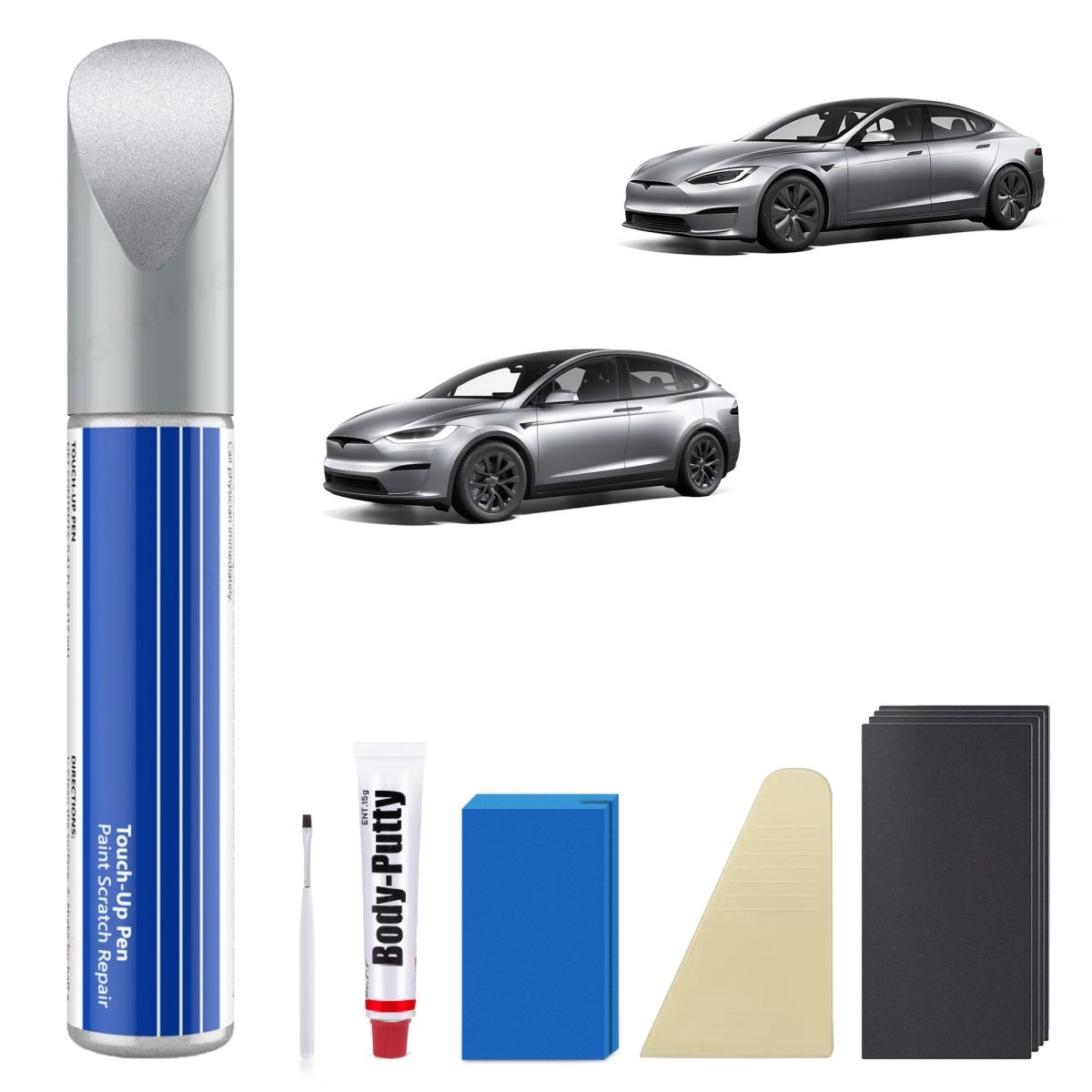 Model 3/Y/S/X Car Body Color Paint Repair Pen Kit for Tesla - OEM Original Touch Up Paint Pen - T-Launch