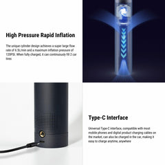 Model 3/Y/S/X/Cybertruck Handheld Cordless Vacuum Cleaner Inflatable Two-In-One - T-Launch