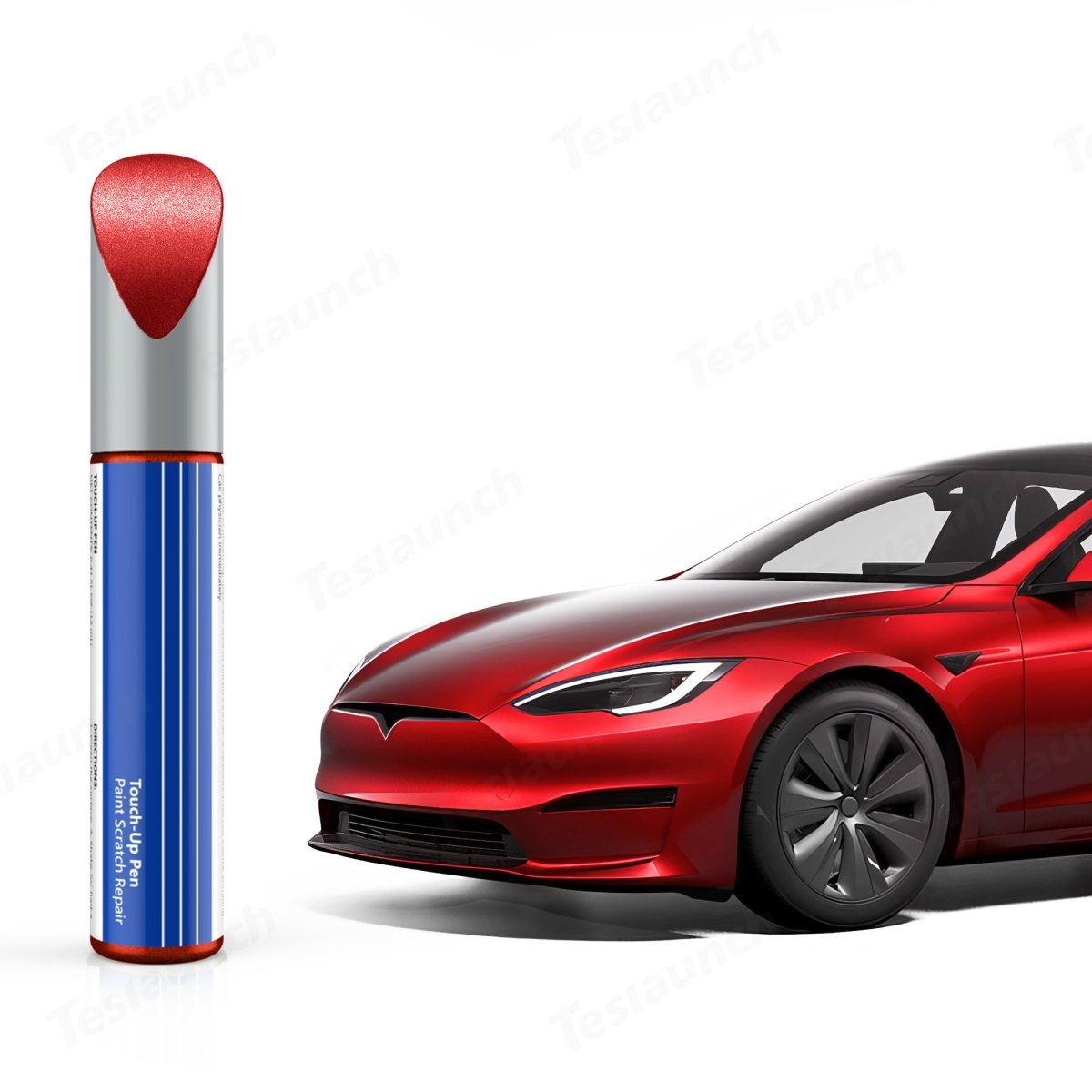 Model S 2012+ Car Body Touch-Up Paint for Tesla- Exact OEM Factory Body Color Paint Match Scratch Repair Kits - T-Launch