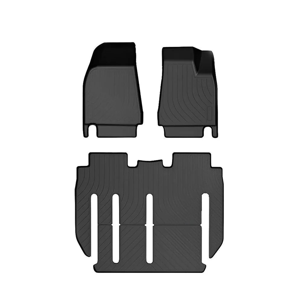 Model X Floor Mats Trunk Mat Cargo Liner for All Weather for Tesla(2015-2020) - T-Launch