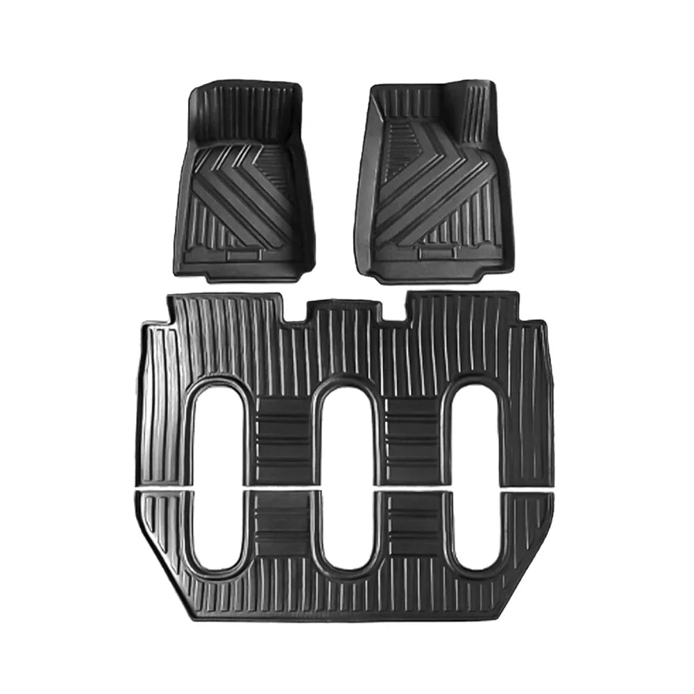 Model X Floor Mats Trunk Mat Cargo Liner for All Weather for Tesla(2015-2020) - T-Launch