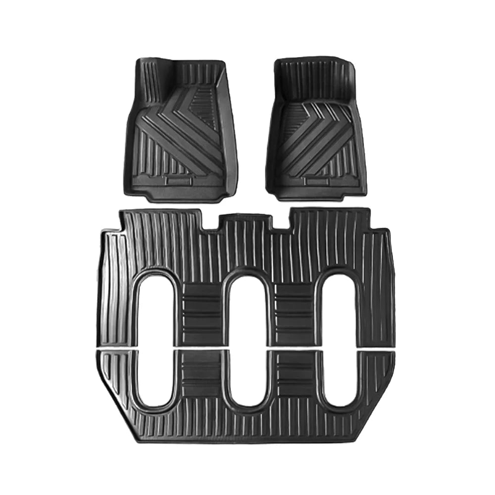 Model X Floor Mats Trunk Mat Cargo Liner for All Weather for Tesla(2015-2020) - T-Launch