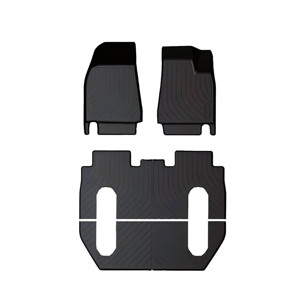 Model X Floor Mats Trunk Mat Cargo Liner for All Weather for Tesla(2015-2020) - T-Launch
