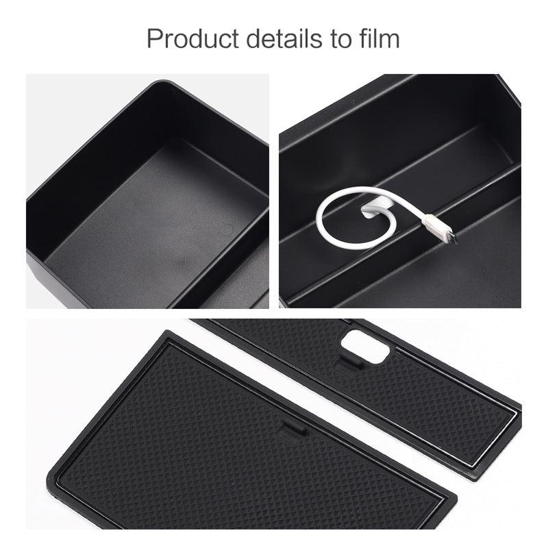 Model X/S 2021+ Center Console Organizer Tray Compatible Organizer for Tesla - T-Launch