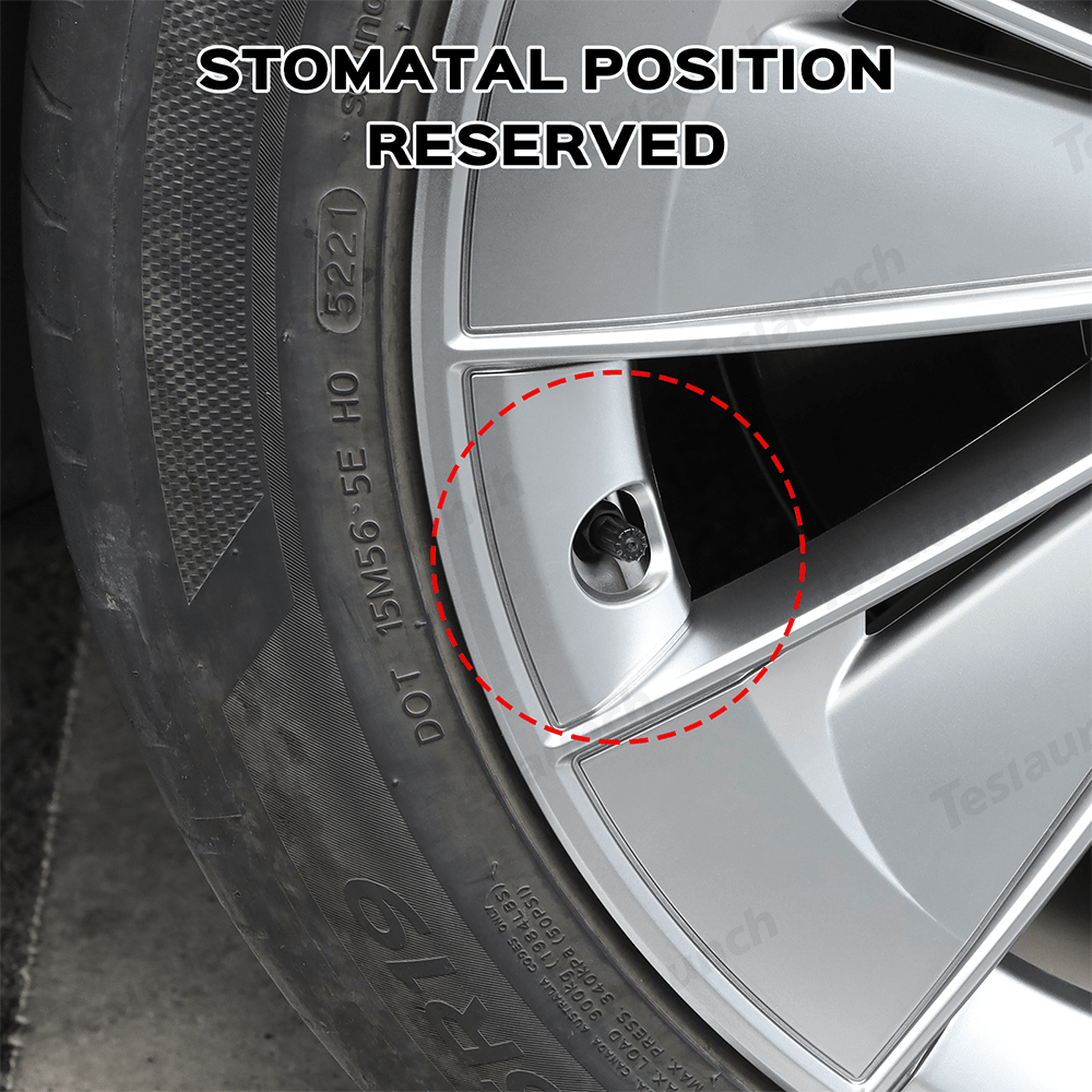 Model Y 19" Gemini Wheel Hubcaps (Set of 4) for Tesla Model Y - Inspired by Model 3 Highland Performance 20'' Forged Wheels - T-Launch