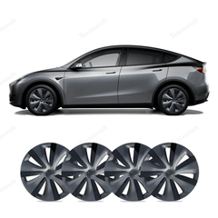 Model Y 19'' Gemini Wheels Cover Hubcaps Replacement 4PCS for Tesla (2020-2024) - T-Launch