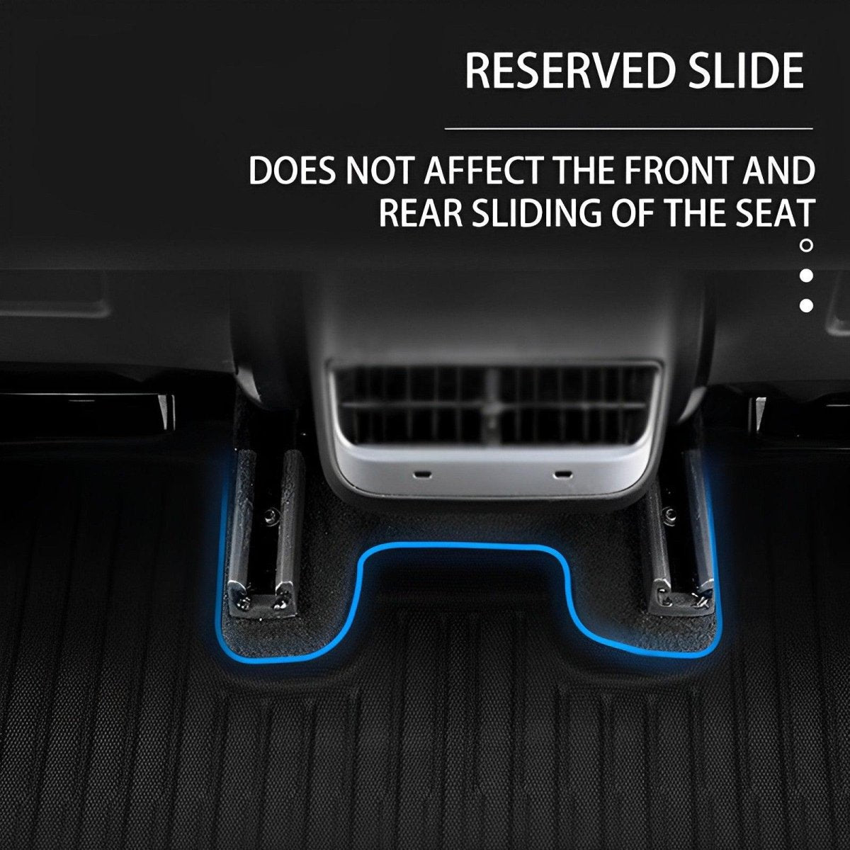 Model Y All-Weather Floor Mats Full Set Trunk Mat Cargo Mat Frunk Cargo Liner for Tesla(2020-2024) - T-Launch