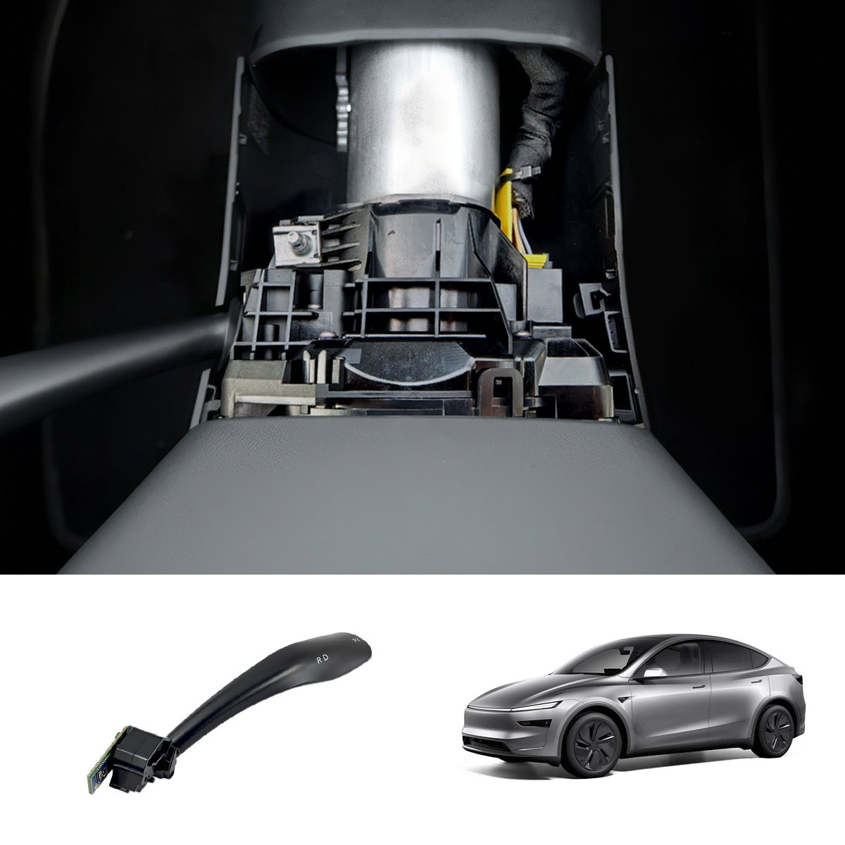 Model Y Juniper 2025+ OEM Style Gear Shift Stalk Kit for Tesla Wholesale 21PCS - T-Launch