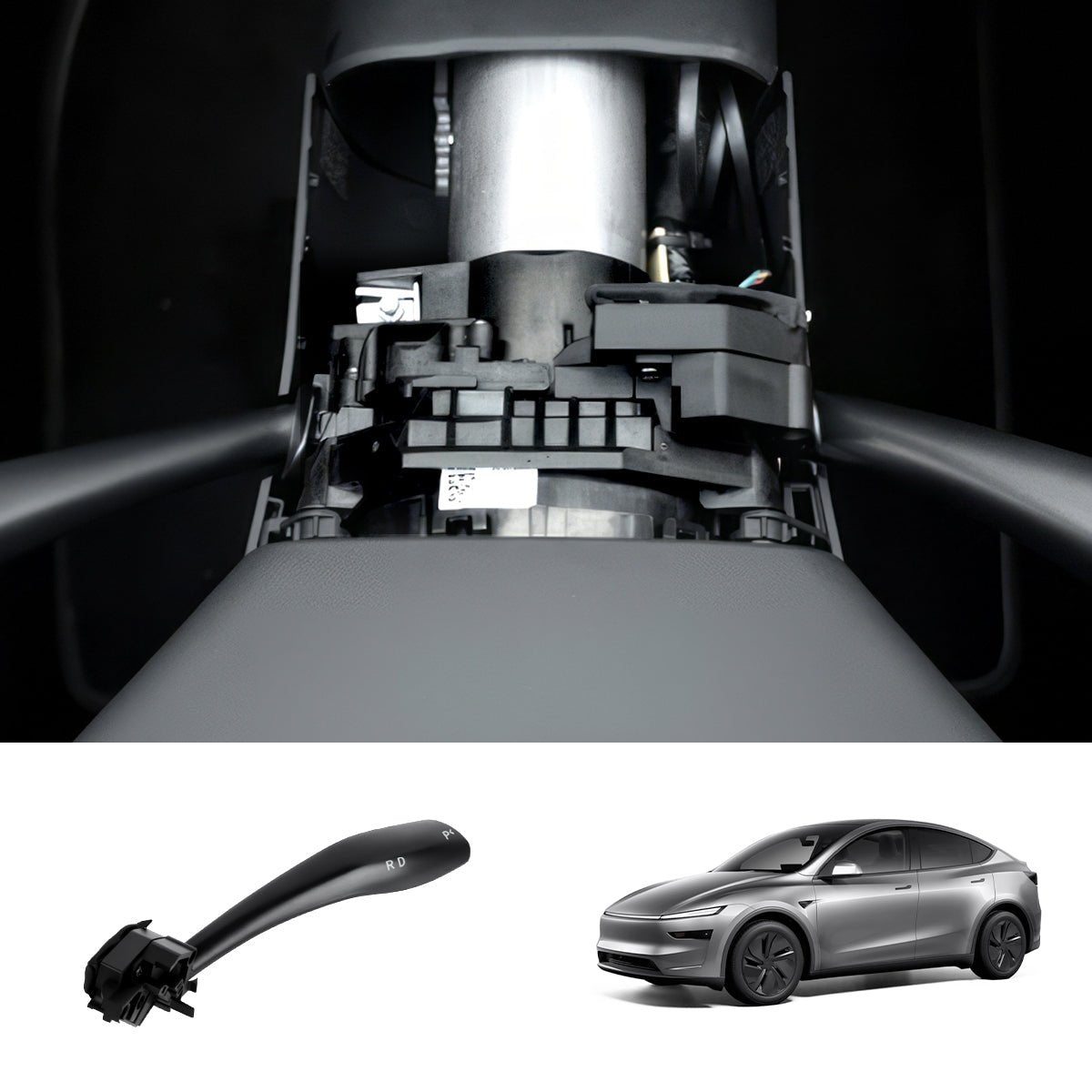 Model Y Juniper 2025+ OEM-stil växelspakssats för Tesla