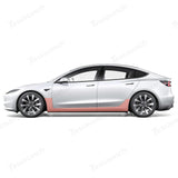 2024 Model 3 Highland Fenders Rockers Clear Protection Film-PPF for Tesla(2024)