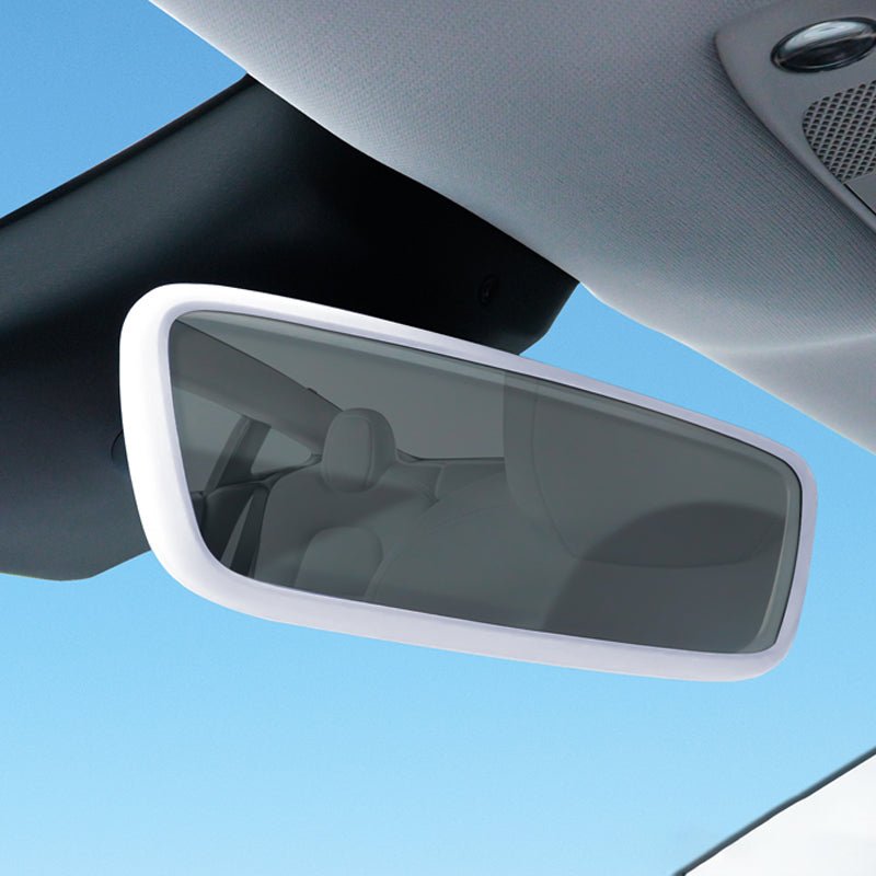 Model3/Y Inner Rearview Mirror Protective Cover Silicone Frame for Tesla - T-Launch