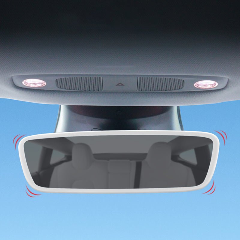Model3/Y Inner Rearview Mirror Protective Cover Silicone Frame for Tesla - T-Launch