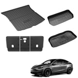 Model Y Vorne Frunk/Hinten Kofferraum Matte Cargo Liner für Tesla(2020-2024)