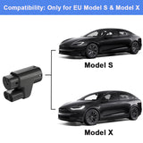 CCS2 to Type 2 Adapter for European Tesla Model S/X （Not compatible with non-Tesla vehicles）