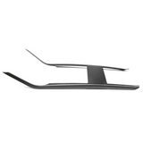 [Real Carbon Fiber] Center Console Side Trim Cover för Model X 2021+