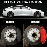 Brake Caliper Covers (4Pcs) for Tesla Model 3/Y/S/X/Cybertruck