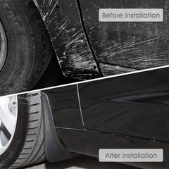 Mud Flaps Splash Guards Front Rear Mudguard Kit, No Drill Fender(4 Pcs) for Tesla 2024+ Model 3 Highland - T-Launch