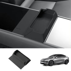 Multi-Functional Silicone Center Console Glasses Tray for Tesla Model Y Juniper 2025+ - T-Launch