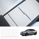 Center Console Protector Sticker Cover for Tesla Model Y Juniper 2025+