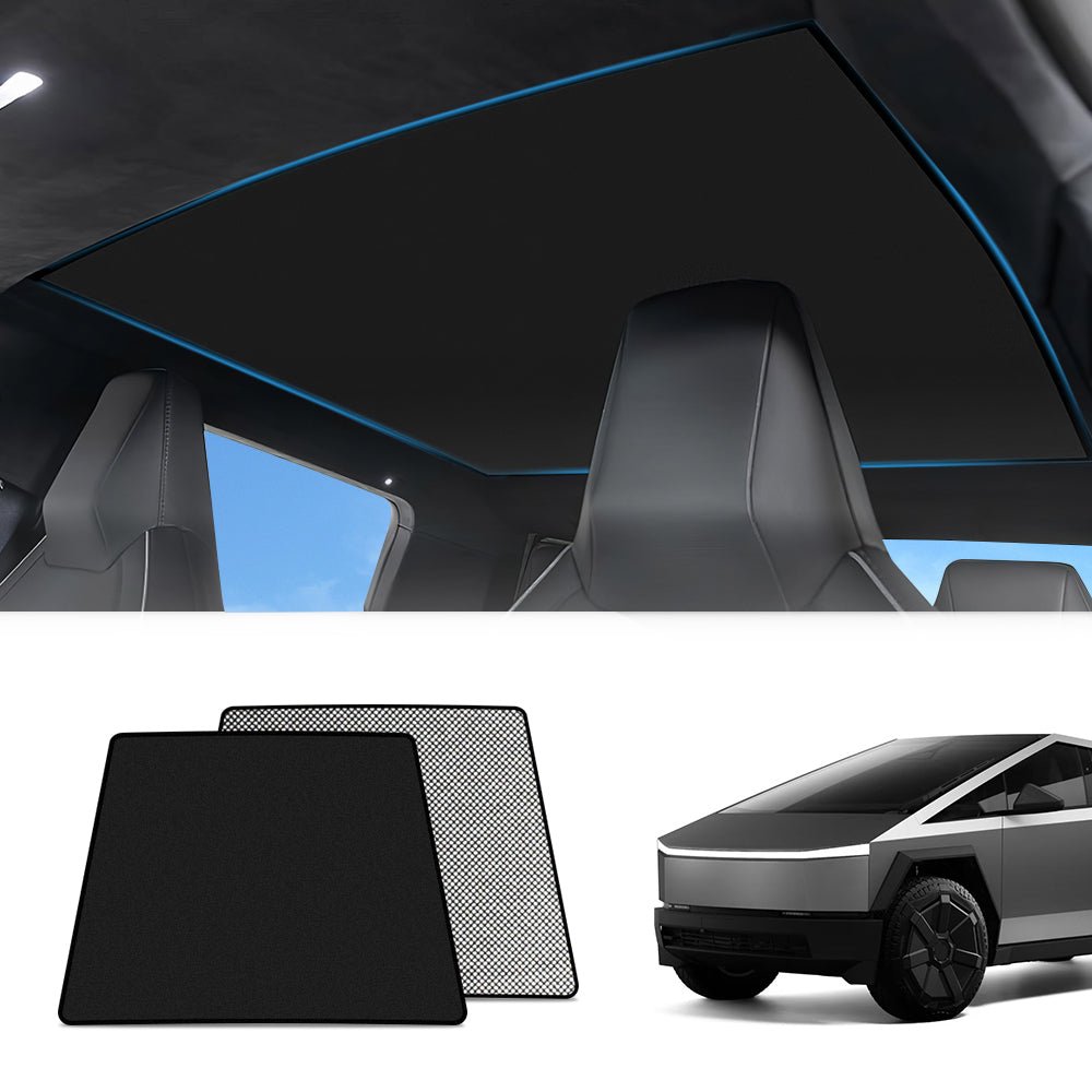 Nano Ice Crystal Glass Roof Sunshade for Cybertruck - T-Launch