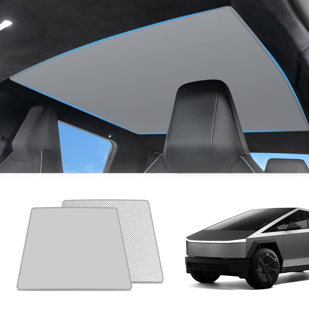 Nano Ice Crystal Glass Roof Sunshade for Cybertruck - T-Launch