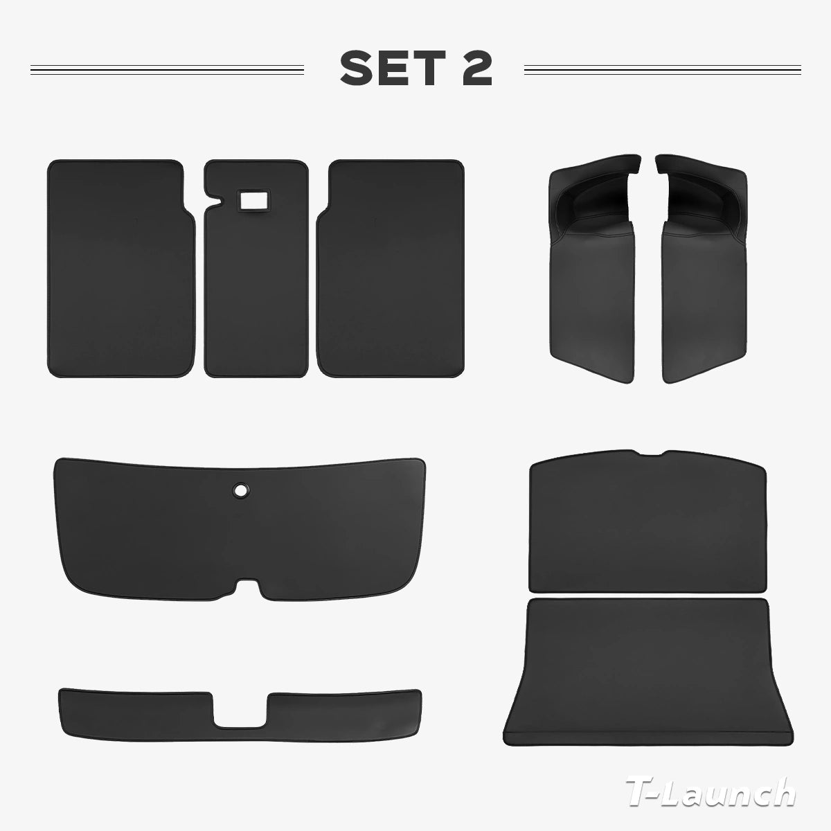 Napa Leather All-Around Interior Protection Kit for Tesla Model Y Juniper 2025+ - T-Launch